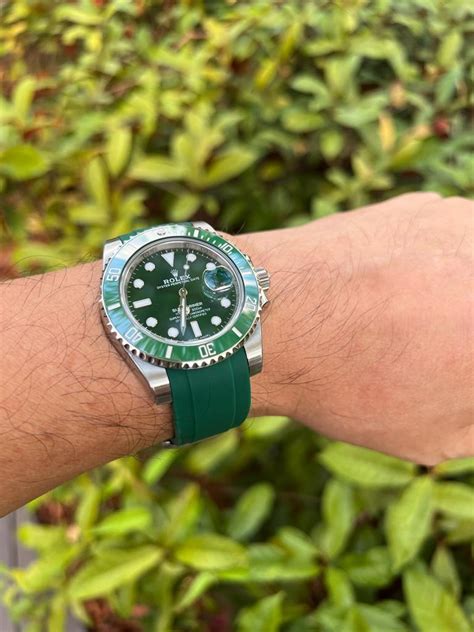 rolex hulk rubber